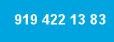 919 422 13 83 919 422 13 83